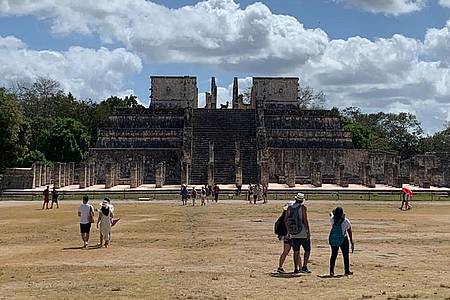 Maya-Ruine in Mexiko