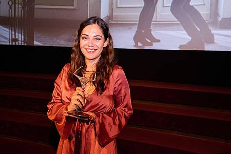 Nilam Farooq hat vor kurzem den Ernst-Lubitsch-Preis für ihre Rolle in dem Film «Contra» bekommen.