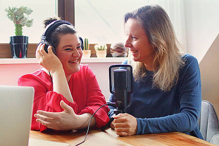 Das AE-Team Sina und Silke