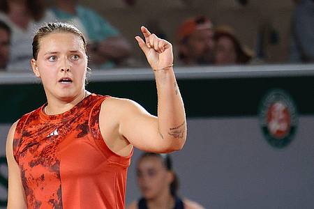Jule Niemeier ist bei den French Open bereits ausgeschieden.