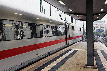 noch besser von Münster aus per ICE nach Süddeutschland und Hamburg