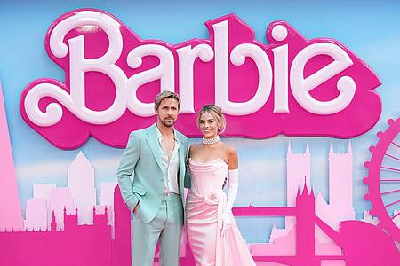 Ryan Gosling und Margot Robbie bei der Premiere im Juli von «Barbie» in London.