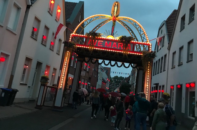 Illumination Zu Maria Himmelfahrt In Warendorf Radio Waf